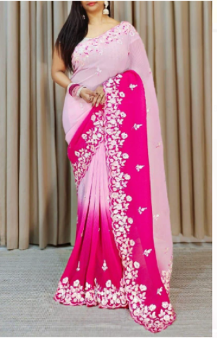 SAREE ROSE E 7